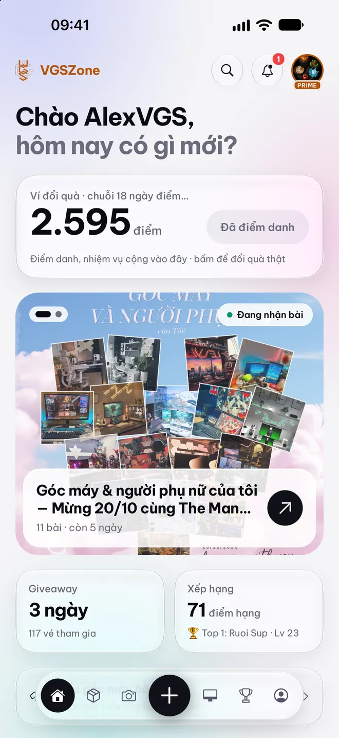 Trang chủ app VGSZone